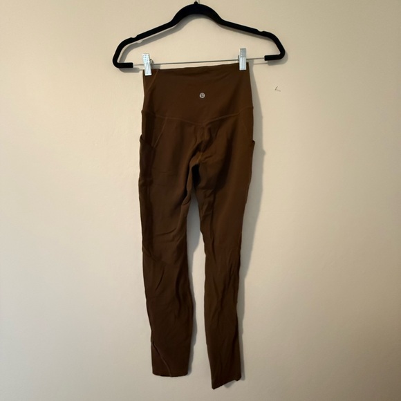 Lululemon align *pockets pant 25” Java color - Picture 1 of 2